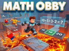 Permainan Math Obby talian