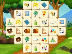 School Mahjong Deluxe — free online game