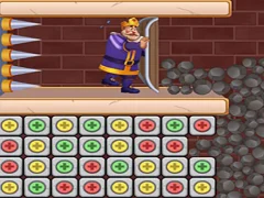Princess Rescue Fruit Connect — free online game