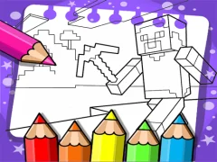 Minecraft Coloring Book — free online game