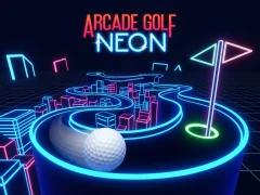 Arcade Golf NEON – tasuta veebimäng