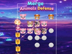 Merge Animals Defence — free online game