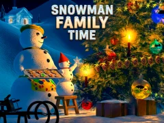 Snowman Family Time — free online game
