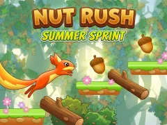 Nut Rush Summer Sprint – gratis spill på nett