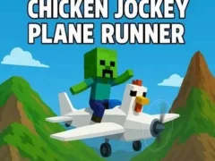 Chicken Jockey Plane Runner — free online game