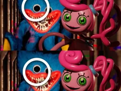 Huggy Wuggy Find Differences — free online game