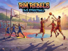Rim Rebels 3v3 streetball — free online game