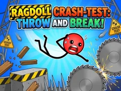Leikur Ragdoll Crash-Test: Throw and Break! á netinu