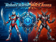 Гульня Robots Battle: Mech Arena онлайн