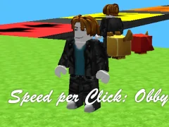 Speed per Click: Obby — free online game