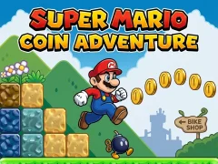 Super Mario Coin Adventure — 무료 온라인 게임
