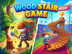 שפּיל Wood Stair Game אָנליין