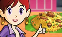 Sara's Cooking Class: Mutton Biryani — free online game