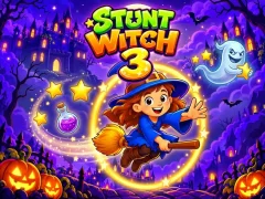 Stunt Witch 3 — darmowa gra online