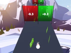 Crazy Snowman: Runner Game — free online game