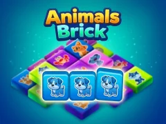 Animals Brick — gratis onlinespel