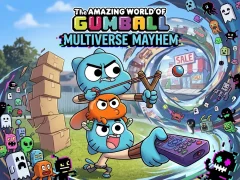 The Amazing World of Gumball Multiverse Mayhem — मुफ्त ऑनलाइन गेम