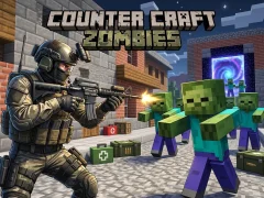 Counter Craft Zombies — joc online gratuit