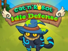 Cat'n'Robot Idle Defense — free online game