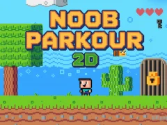 Noob Parkour 2D — free online game