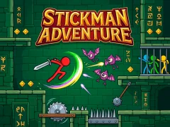 Stickman Adventure — free online game