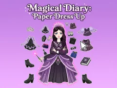 Magical Diary: Paper Dress Up — free online game