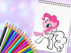 Cute Pony Coloring Book — free online game