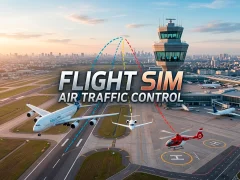 Flight Sim Air Traffic control — free online game