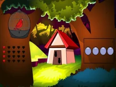 Cute Red Bird Escape เกมออนไลน์