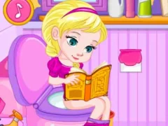 Potty Train Baby Elsa — free online game