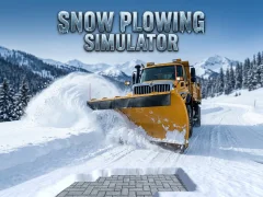 Snow Plowing Simulator — jogo online grátis