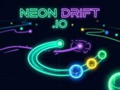 თამაში Neon Drift.io ონლაინ