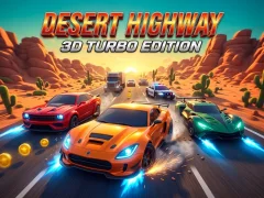 Гульня Desert Highway 3D Turbo Edition онлайн