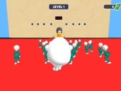 Mchezo Eggdog Red Light Green Light online