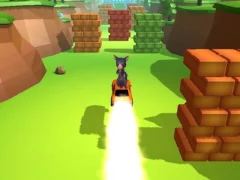 Ratomilton Flying Car Race — free online game