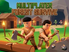 Cluiche Multiplayer Forest Survive ar líne