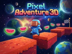 Cluiche Pixel Adventure 3D ar líne