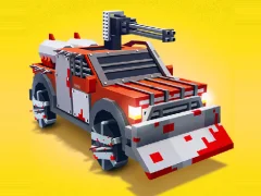 Zombie Derby Blocky Roads — free online game