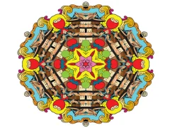 Mandala coloring book for adults and kids — free online game