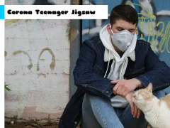 Corona Teenager Jigsaw — δωρεάν online παιχνίδι