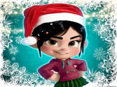 Vanellope Von Schweetz Christmas Dress Up – tasuta veebimäng