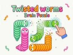 Twisted worms Brain Puzzle — free online game