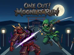 Mchezo One Cut! Moonlit Run online