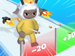 Pretty Sheep Run — free online game