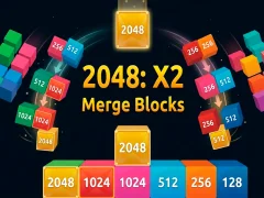 2048 X2 Merge Blocks — free online game