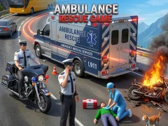 Ambulance Rescue Game — gratis online game