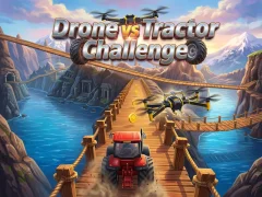 Drone vs Tractor Challenge — 免費線上遊戲