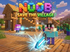 Jwèt Noob save the village sou entènèt