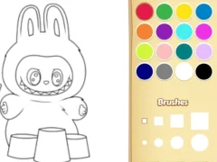 Easy Labubu Coloring Book — δωρεάν online παιχνίδι