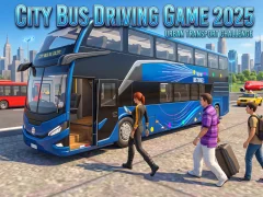 City Bus Driving Game 2025 — free online game